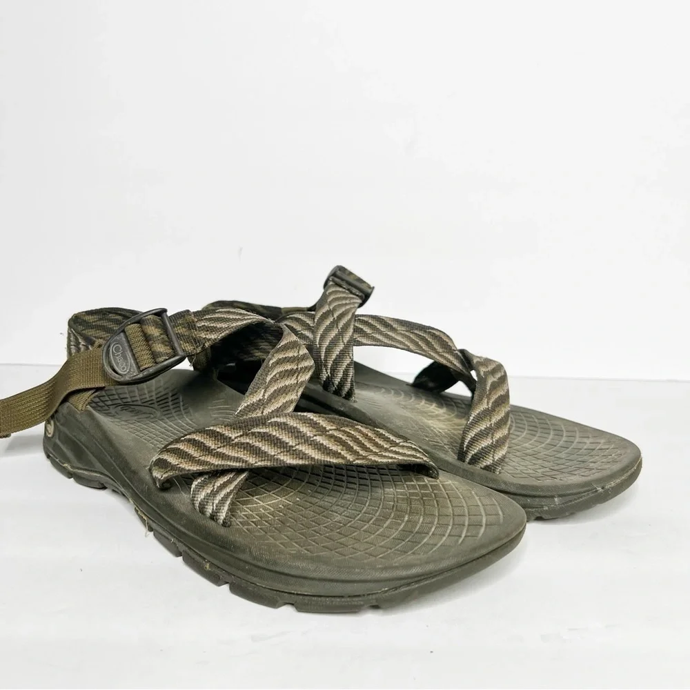 Chaco Z1 Green Strap Summer Hiking Sandals Size 12 Men’s